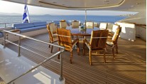 Motor yacht ORAMA -  Upper Deck Dining